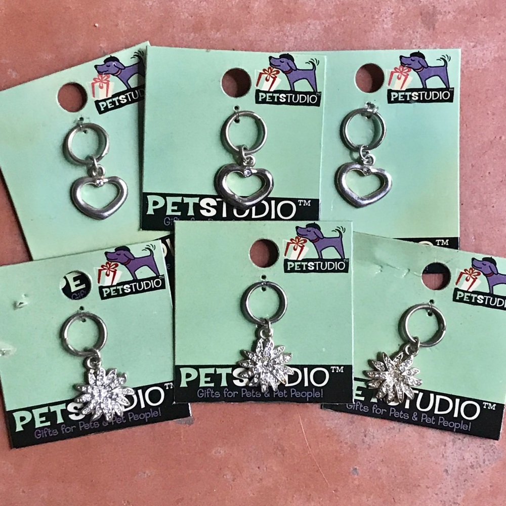 5 Pet Charms by Pet Studio